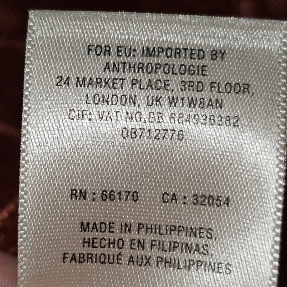 Maeve Anthropologie Burnt Orange Crushed Velvet Maxi Skirt In 14 - Picture 8 of 8